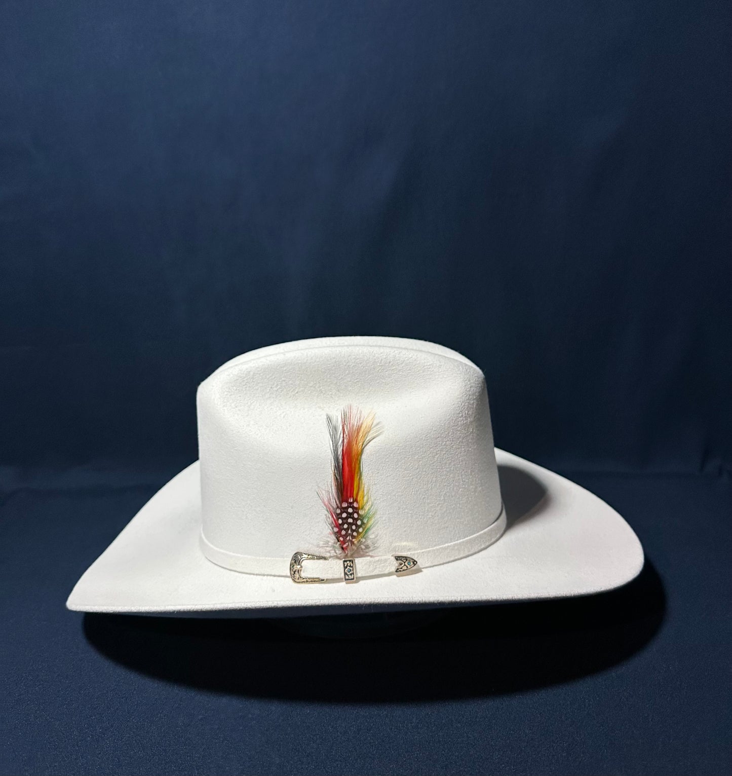 200X Sinaloa Style White Felt Hat