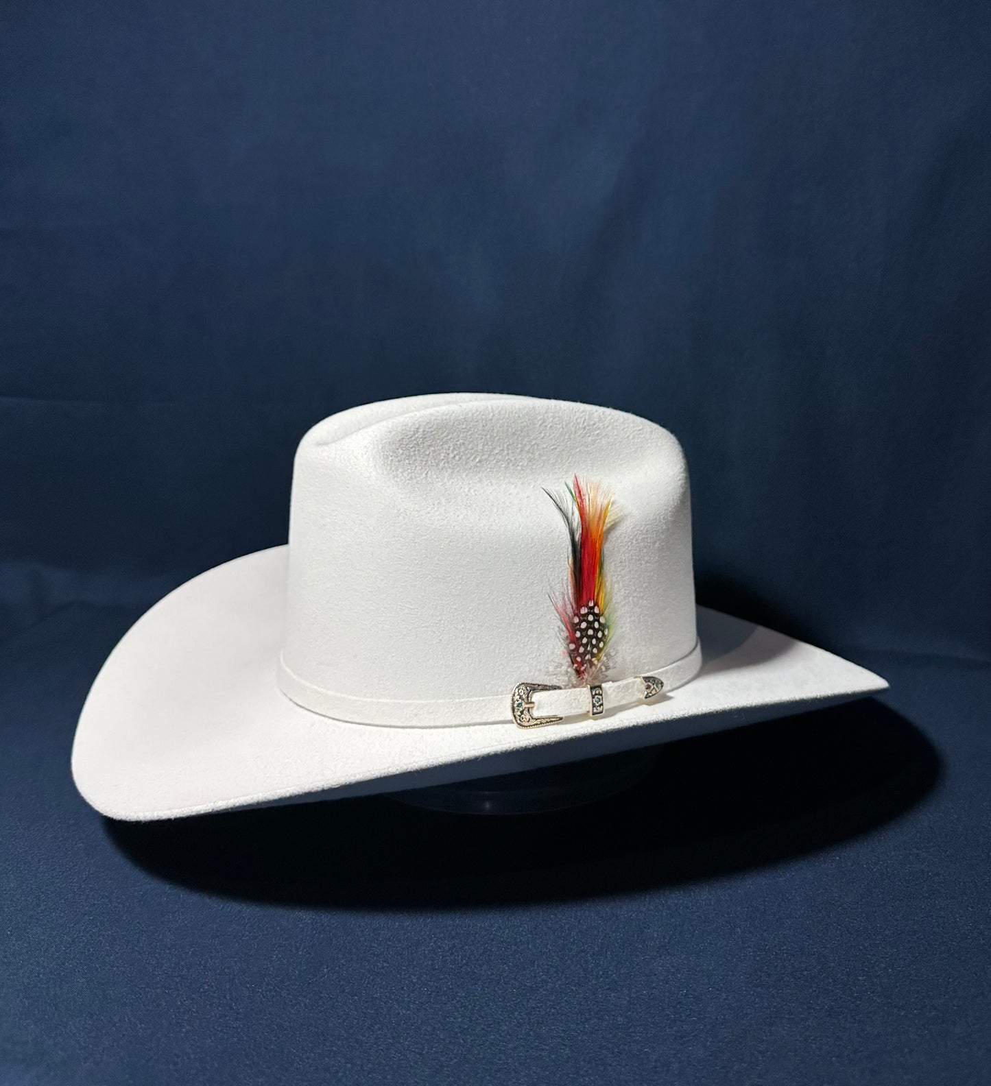200X Sinaloa Style White Felt Hat