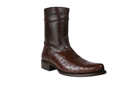 Botas de Avestruz Diamante #001