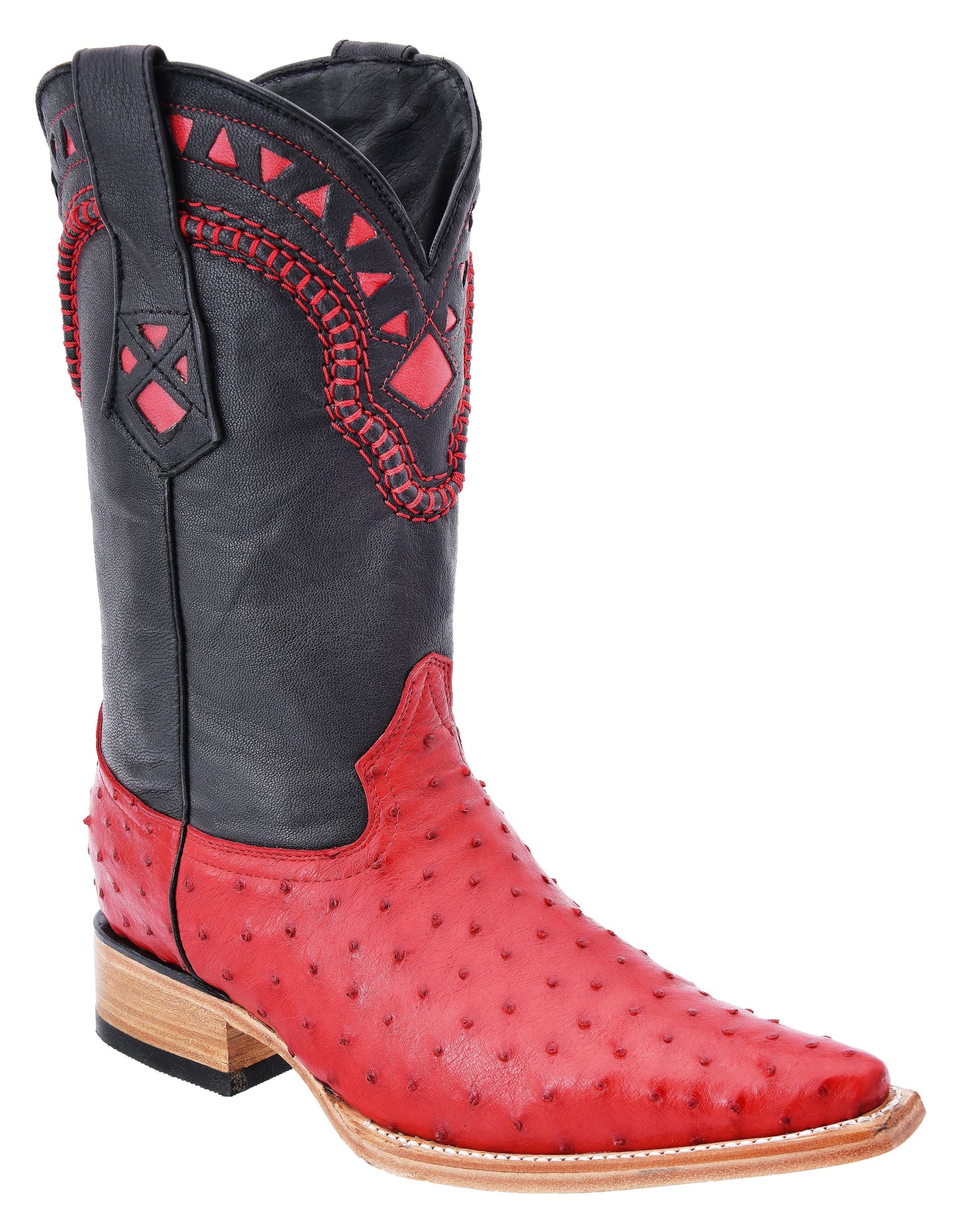Botas de Avestruz Original 3X – 3X Ostrich Boots  #044
