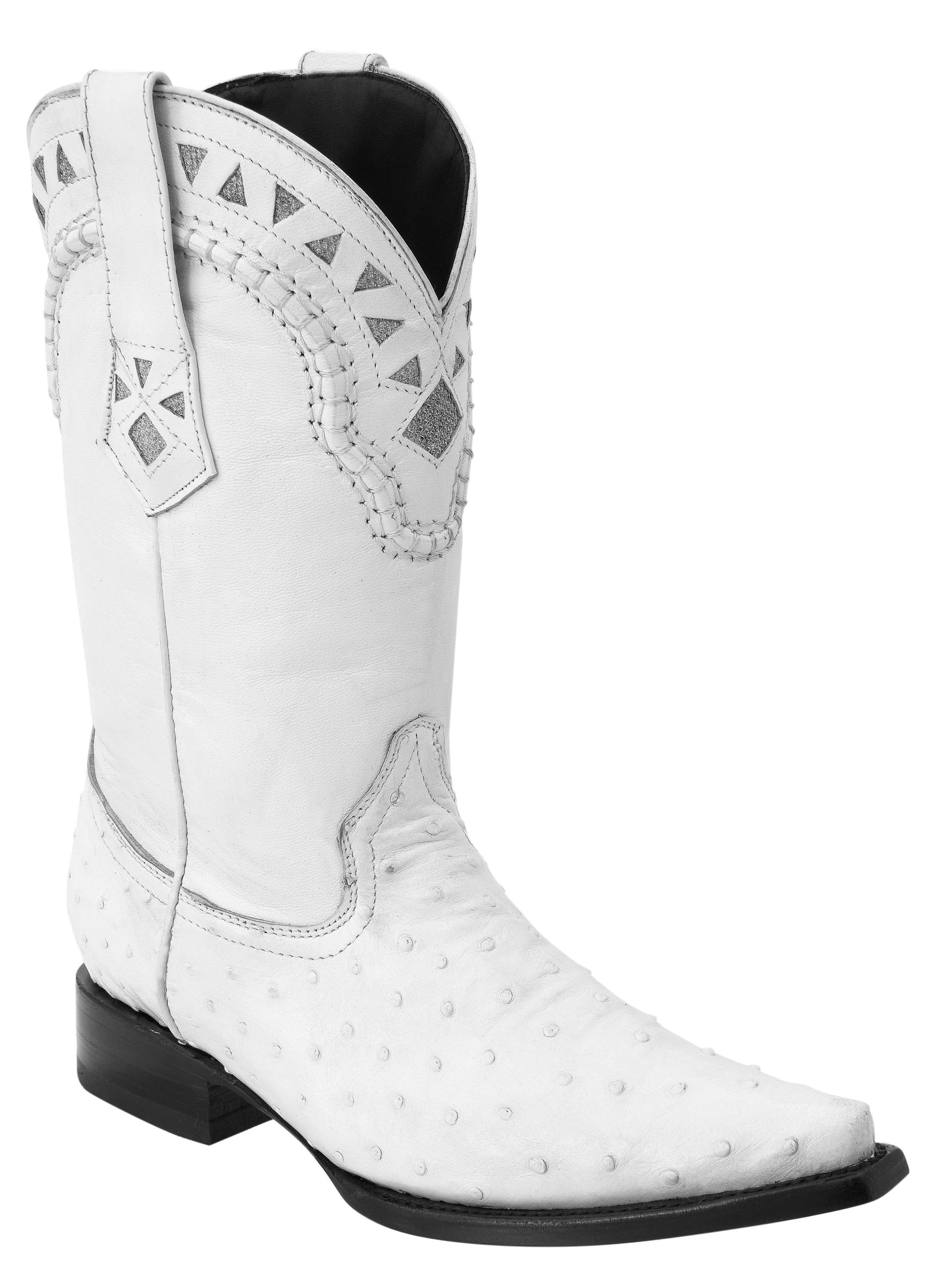 Botas de Avestruz Original 3X – 3X Ostrich Boots  #044