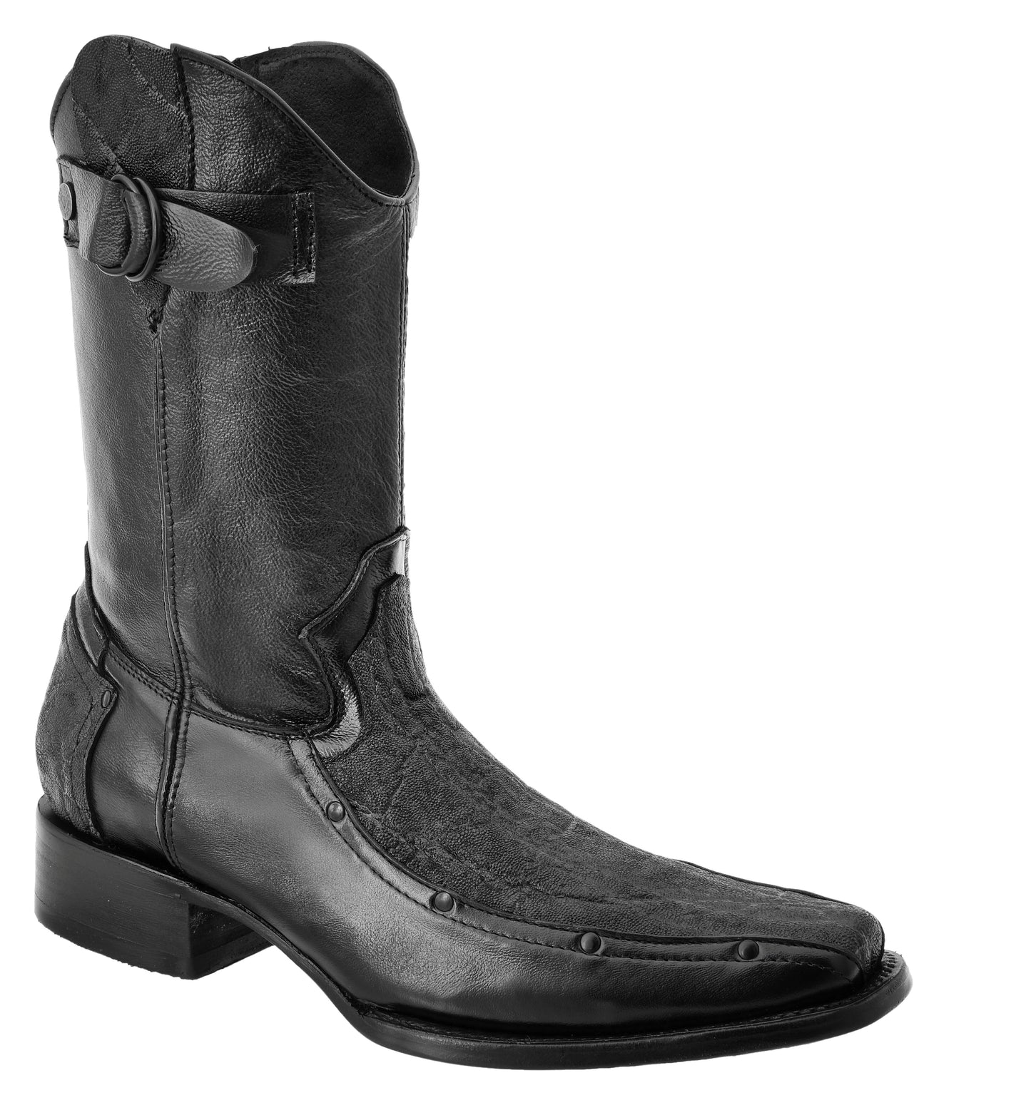 Botas de Elefante Grabado – Elephant Embossed Leather Boots #021