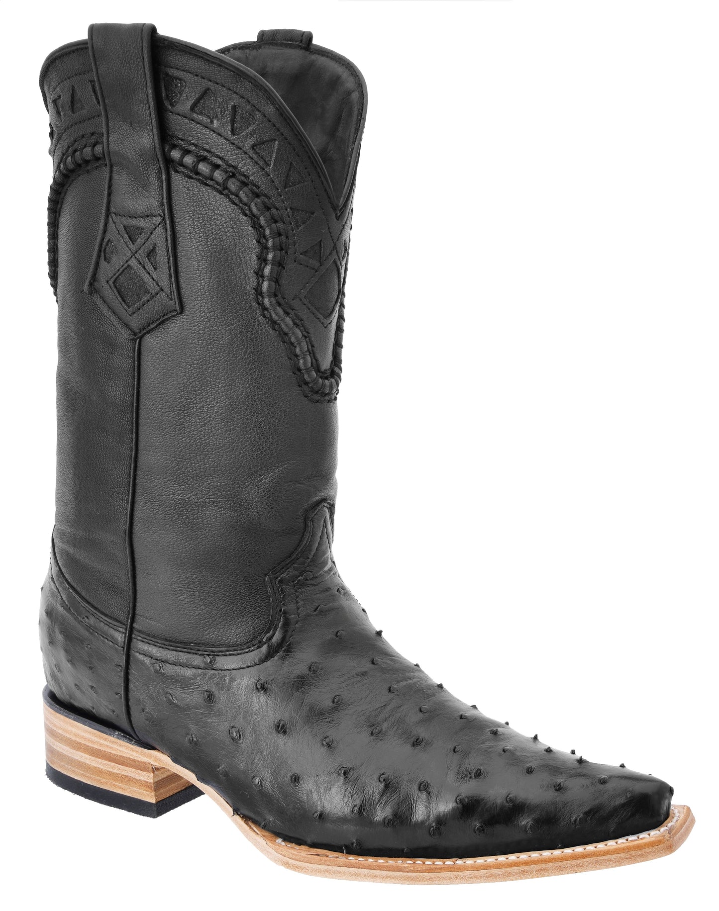 Botas de Avestruz Original 3X – 3X Ostrich Boots  #044
